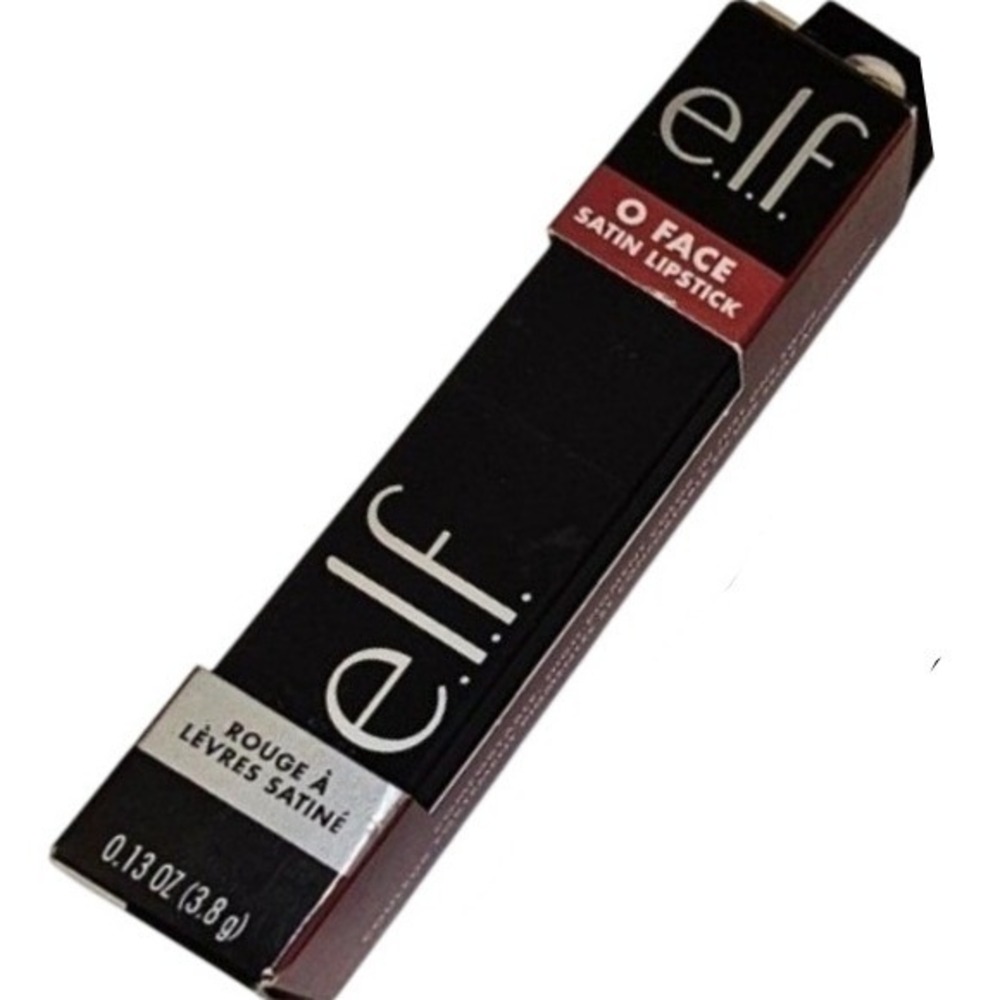 NEW Elf O Face Satin Lipstick Nudes Shameless Neutral Pink Plum Lippy - Picture 4 of 11